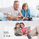 Tinklo adapteris dviejų dažnių PCIe belaidis Archer T4E 802.11ac 2.4 GHz 300 Mbps 5 GHz 867 Mbps 2 nuimamos antenos Juodas TP-Link