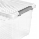 Dėžė su dangteliu Leonie 0611159004 Keeeper 37,5x28,5x23,5cm 16,6L permatoma