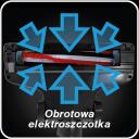 Eldom belaidis vertikalus dulkių siurblys OB90, 2.5kg, 30min, 130W, 80dB, 22-26V, 0.5L, cikloninis filtras, ergonomi&scaron;ka rankena