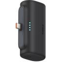 Baseus Powerbank P10068306113-00, 5000mAh, 20W, USB-C, melns, 5V=2.4A, 18Wh, 2 virzienu ātrā uzlāde