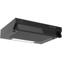Cata Nosūcējs FK SLIM 6000 BK 02011504, 60 cm, 162 m&sup3;/h, mehāniska kontrole, LED apgaismojums, melns