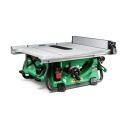 Bezvadu galda zāģis, HIKOKI, C3610DRJW4Z, 36 V, 254 mm, bezsuku motors, ātra bremzē&scaron;ana, liela darba virsma.