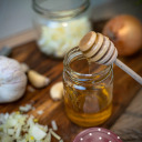 156 ml klaaspurk v&auml;rvilise kaanega BROWIN 132156 fi 53, 6 tk