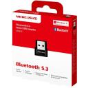Mercusys USB adapter MA530, Bluetooth 5.4, 1 tk, USB Type-A, must/metallik, traadita