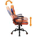 Subsonic M&auml;ngupink SA5573-D6, Oranž, Sinine, Must, S&uuml;nteetiline nahk, 3. klass, Metall, 5 ratast, K&otilde;rguse reguleerimine &plusmn;10 cm