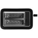 Zelmer Skrudintuvas ZTS7990 71305688P, 870 W, 2 riekelės, elektroninis valdymas, juodas, nuimamas trupinių indas