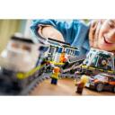 Lego Policijos traukinio rinkinys 60508, 1313 dalių, 6 mini figūrėlės, 9cm, 80cm, 6cm