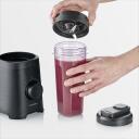 Severin Smoothie Maker SM 003743, 320 W, 2 uzgaļi, 0.6 l, 24000 apgr./min, nerūsējo&scaron;ais tērauds, Tritan