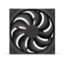 Endorfy Ventilaator EY4A003, 140 mm, 1800 RPM, 250 RPM, 0.4 A, 12 V, 1 ventilaator, must, FDB, vibratsiooniisolatsioonis&uuml;steem