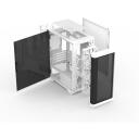 Zalman Arvutikorpus M4 White, 4.1kg, Valge, L&auml;bipaistev, Must, 20.8cm, 42.5cm, 38.5cm, 2xUSB 3.0, Audio In, Mic, USB 2.0