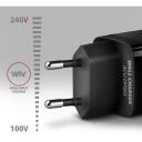 Axagon настенный зарядное устройство ACU-DPQ65 65W, 3x выход (USB-A + два USB-C), PD3.0/QC4+/PPS/Apple