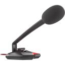 Genesis Spēļu mikrofons Radium 200 NGM-1392, 1.5m, 30dB, USB Type-A, kapacitatīvs, sarkans LED apgaismojums
