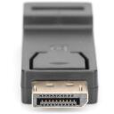 Digitus DisplayPort HDMI adapter AK-340602-000-S, 1080p, 60Hz, must, DP HDMI, &uuml;hilduv PC, monitoriga