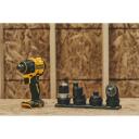 Dewalt Gręžimo vairuotojas DCD803P2T-QW, 18V, 2x5Ah, 0-450/0-1650rpm, 73Nm, 4 keičiamieji antgaliai, LED &scaron;viesa, kompakti&scaron;kas