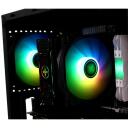 Xilence CPU jahuti M704PRO.ARGB XC056, 120mm, 1500RPM, 12V, FDB, must, 4x6mm vaseeritud soojustorud