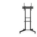Digitus Televizora plaukts DA-90447, 37-70", 50 kg, VESA 100x100-600x400, augstuma regulē&scaron;ana 128,5-145 cm, melns