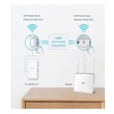 Powerline komplekt Gigabit Powerline Wi-Fi 802.11ac TL-WPA7517 KIT 1000 Mbps 2.4 GHz 300 Mbps 5 GHz 433 Mbps 2&times;Ethernet (1&times;PLC adapter &ndash; 1&times;Wi-Fi laiendaja) Valge TP-Link