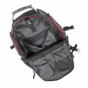 White Shark S&uuml;learvuti seljakott DARK NOMAD, 17.3", 1680D pol&uuml;ester, veekindel, palju taskuid, must