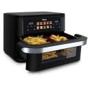 Tristar Dualzone Flex oro keptuvė FR-9078, 2800 W, 10 L, kar&scaron;to oro technologija, LCD ekranas, 10 programų, automatinis i&scaron;jungimas