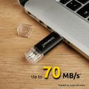 Intenso USB m&auml;lupulk 3539491 128 GB, USB 3.2 Gen 1, lugemise kiirus 70 MB/s, OTG, USB Type-A, USB Type-C