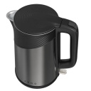 Electric kettle 2200W 1.7L double-wall design Strix thermostat auto power-off dry-boil protection AEK0003 Aeno