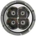 Nitecore Ручной фонарь CI7, 2500 лм, 4 лампы, 130 ч работы от батареи, 279 м дальность света, черный