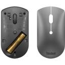 Lenovo ThinkBook Bluetooth tylus pelė 4Y50X88824, 2400 dpi, Bluetooth 5.0, 3 mygtukai, AA baterija, geležies pilka