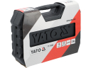 Yato triecienmuciņu komplekts YT-10566, 18 gab., 1/2" (12,7 mm), CrMo, 43-47 HRC, hexagonāls, gar&scaron;, fosfāts