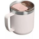 Stanley The Everyday Camp Mug 28130940077, 0.35L, nerūdijančio plieno, rožinė, &scaron;iltą iki 1.5h, &scaron;altą iki 3h, &scaron;altą su ledu iki 15h