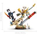 Lego NINJAGO 71871, mū&scaron;is prie drakono a&scaron;menų, 1016 elementų, 4 figūrėlės, 9+ metų