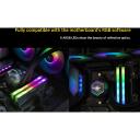 Zalman Dzesētājs ZM-MH10, 55g, Sudraba, 137x8,5x40mm, 3 kontaktu RGB, 5V, alumīnijs, ABS, saderīgs ar RAM