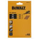Dewalt Band File Smil&scaron;anas Jostas DT3607-QZ 13mm x 457mm, 40P, 80P, 120P, Augstas kvalitātes alumīnija oksīda graudi