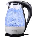 Camry | Kettle | CR 1251 | Standard | 2000 W | 1.7 L | Glass | 360&deg; rotational base | Glass/Black