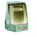 Bolsius Ароматическая свеча Clean Light 37020403 &Oslash;95mm, 24ч горения, без пальмового масла, растительный воск