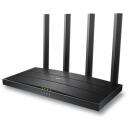 TP-LINK беспроводной маршрутизатор ARCHERAX17, 1501 Мбит/с, двухдиапазонный 2.4 GHz/5 GHz, 4 Ethernet порта, WPA3, черный