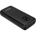 Tellur Lādētājs-akumulators PD202 TLL158351, 20000mAh/74Wh, 22,5W, LCD displejs, ātrā uzlāde, Huawei SuperCharge