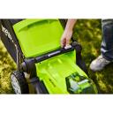 Greenworks Akumuliatorinis vejapjovė G40LM41K4 2504707UB, 41 cm, 40 V, 4 Ah, 50 l, 90 dB, 5 auk&scaron;čio pozicijų