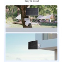 Ezviz PBC24 CS-PBC24 2in1 24W Saules Panelis un 75Wh Power Bank Visām Akumulatoru Kamerām Balts