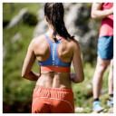 Tops CAPTIVE Top W, izmērs: XS, Marine Blue / Lily Orange, 8020647621958 LA SPORTIVA