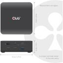 Club3D dokstacija CSV-2562, 180W, 2x HDMI 8K60Hz, 3x USB 2.0, 3x USB 3.2, 1x Thunderbolt 5, 120Gbit/s