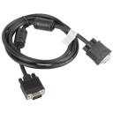 Lanberg VGA kaabel CA-VGAC-10CC-0018-B, 1.8 m, must, 15 pin HD D-Sub, topeltvarjestus, 2 x ferriituum