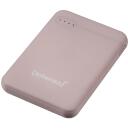 Intenso Power Bank 7313523 5000 mAh, Li-Poly, 1x USB-A, 1x USB-C, 2.1 A, roosa