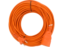 Удлинитель без заземления, для сада, оранжевый 30м VOREL