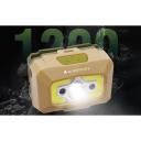Superfire X30 žibintuvėlis, 340 lm, USB, 5 režimai, 130 m, CREE XPG LED, COB, IP44, 1200 mAh, 167 min įkrovimas