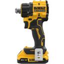 Dewalt Puuremasin DCD803D2T-QW, 18V, 2x2Ah, 0-450/0-1650 p/min, 73 Nm, harjadeta mootor, LED tuli, 15 positsiooni