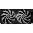 Genesis Ūdens dzesētājs NLG-2319, 276mm, 27mm, 1810g, Melna, AM4, AM5, LGA 1150-1851, 34.7dB, PWM ventilatori, ARGB apgaismojums