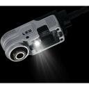Dewalt DTLRA-QZ 1/4'' LED valgustatud nurgaotsik, 1.5'' pea k&otilde;rgus, 3 tunni t&ouml;&ouml;aeg, sepistatud hammasrattad