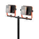 Kaasaskantav prožektor 20V 220V koos statiiviga, POWDP8035 POWERPLUS