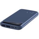 Navitel Power Bank PWR10 MX Blue, 10000mAh, 3.7V, 37Wh, 2xUSB-A, 1xUSB-C, 1xMikro-USB, &uuml;lekoormuse kaitse