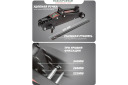Домкрат, ROCKFORCE, RF-TH22501CB, 2,5 т, 140-387 мм, с предохранителем